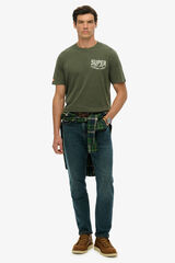 Superdry Camiseta loose verde