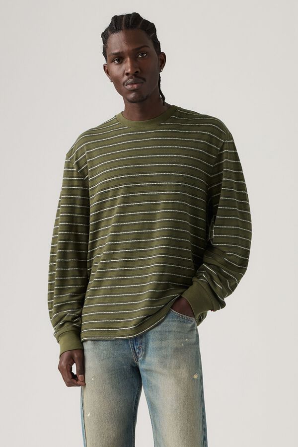 Levi's T-shirt de manga comprida branco