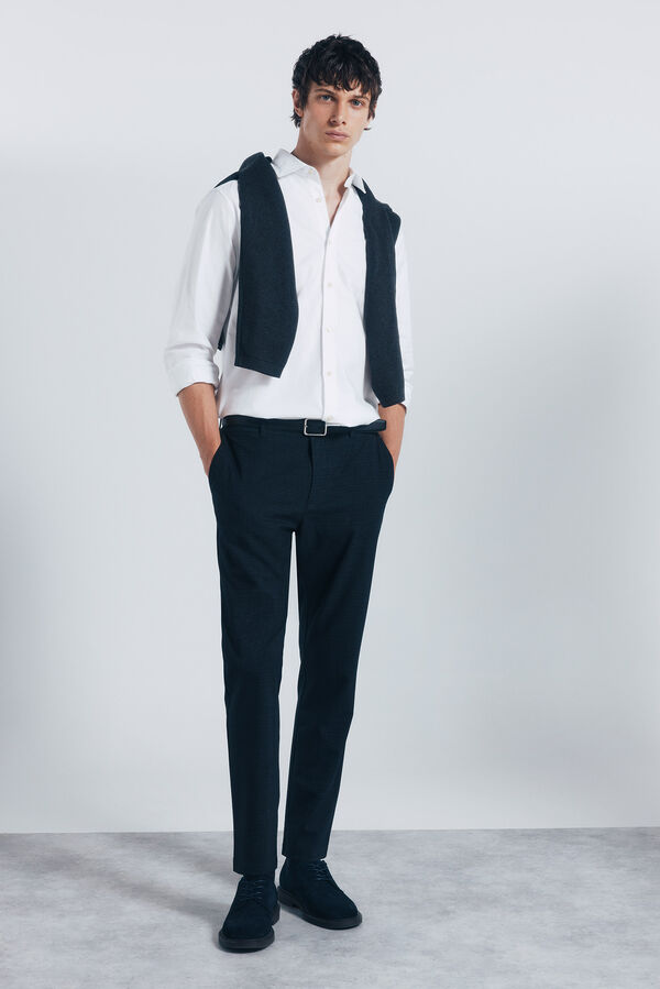 Springfield Camisa Oxford Leve branco