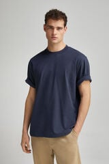 Springfield Camisa de bloqueio azul