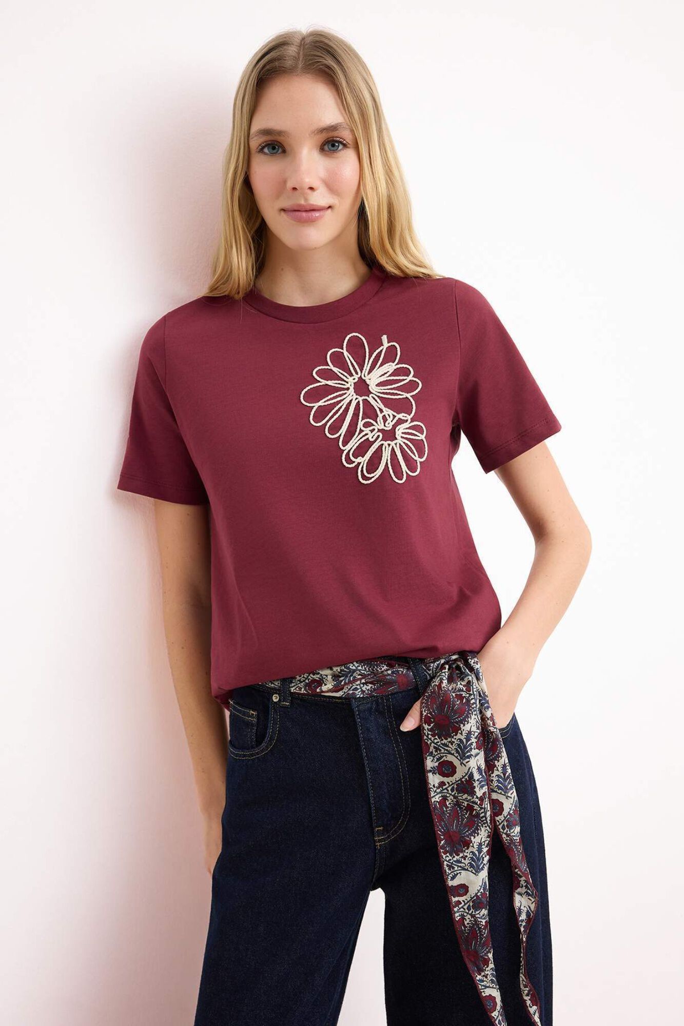 Trendyol T-shirt de manga curta estampada