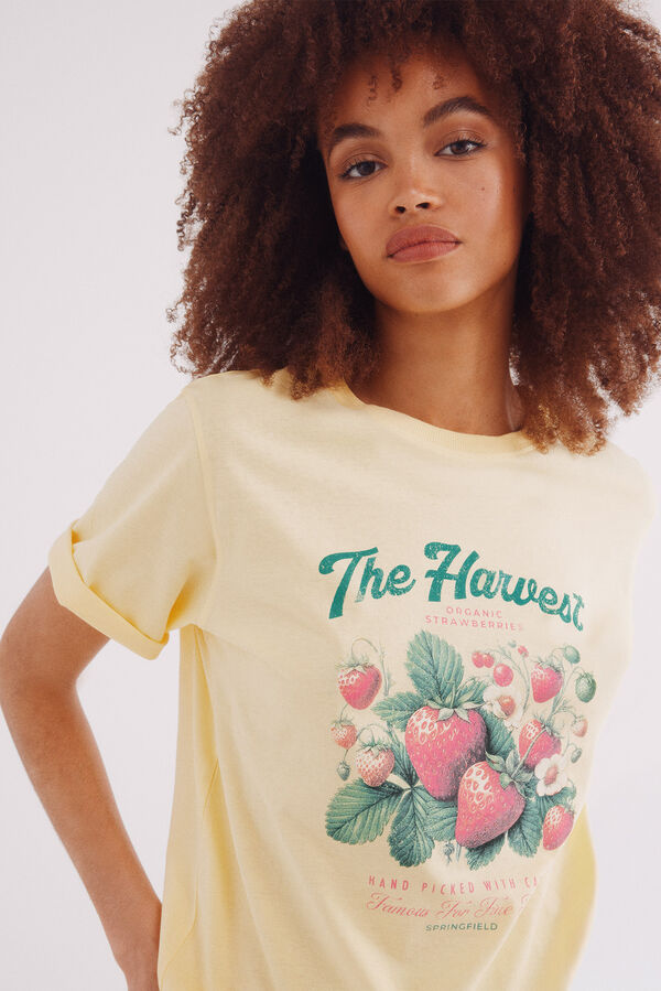 Springfield "The Harvest" T-shirt white