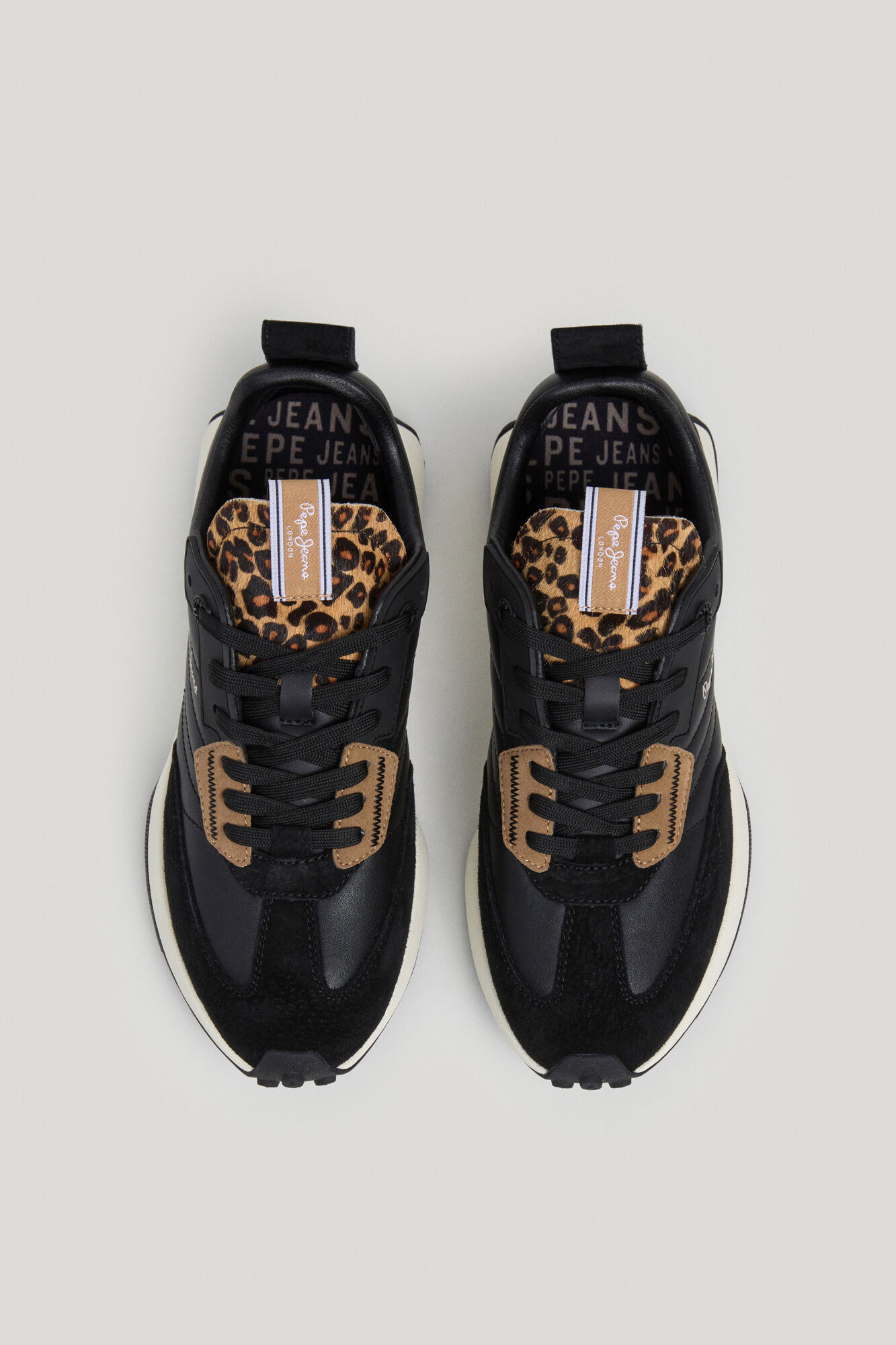 Pepe Jeans Sapatilhas com lingueta de pelo