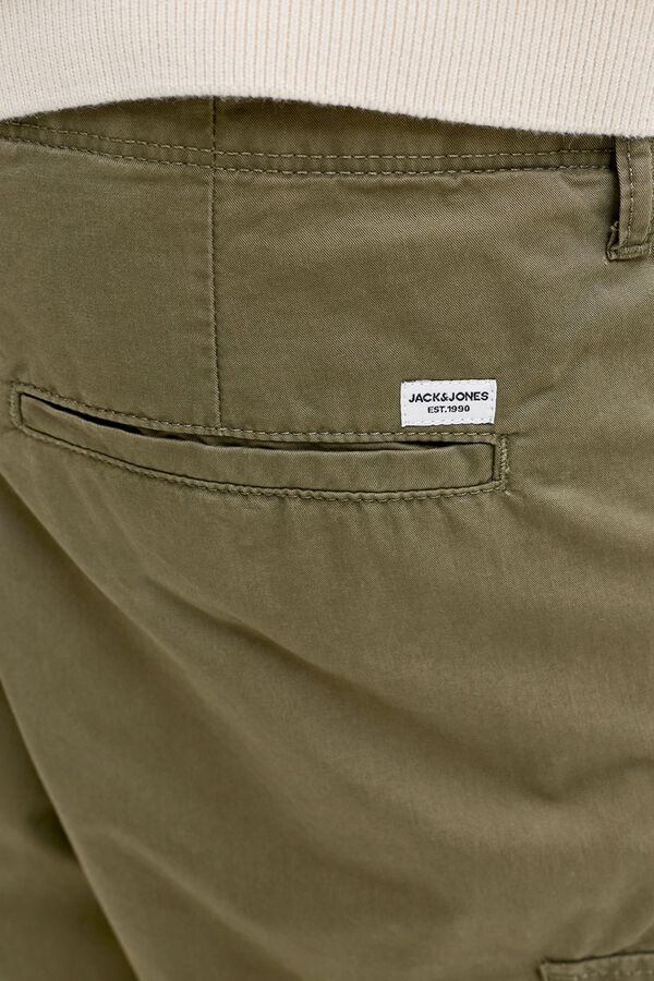 Jack & Jones Bermuda cargo relaxed verde