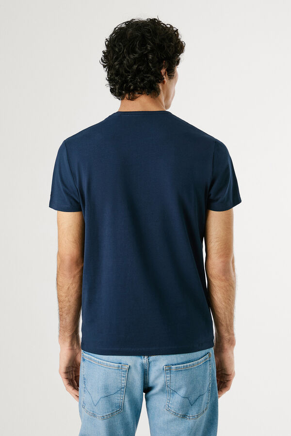 Pepe Jeans Slim short sleeve t-shirt blue
