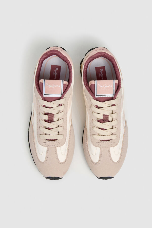 Pepe Jeans T&eacute;nis estilo retro leves rosa