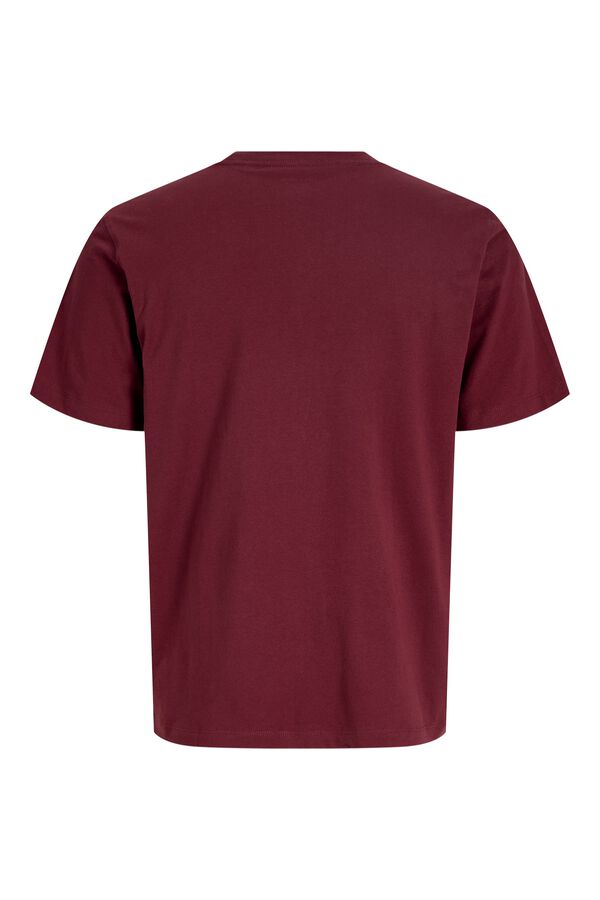 Jack & Jones T-shirt regular estampada rosa