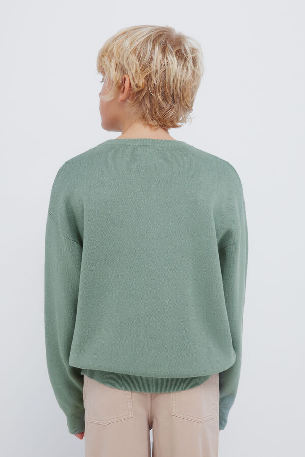 Springfield Kids Camisola infantil "The mess" verde