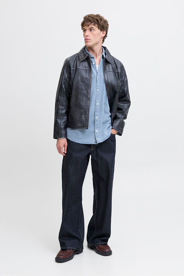 Jack & Jones Camisa jeans azul