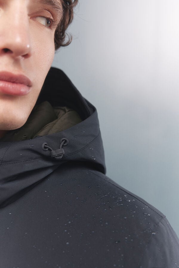 Springfield Casaco térmica acolchoada azul