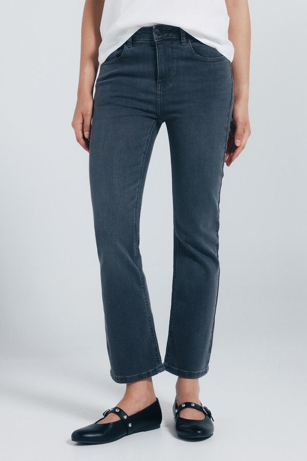 Springfield Jeans kick flare cinzento