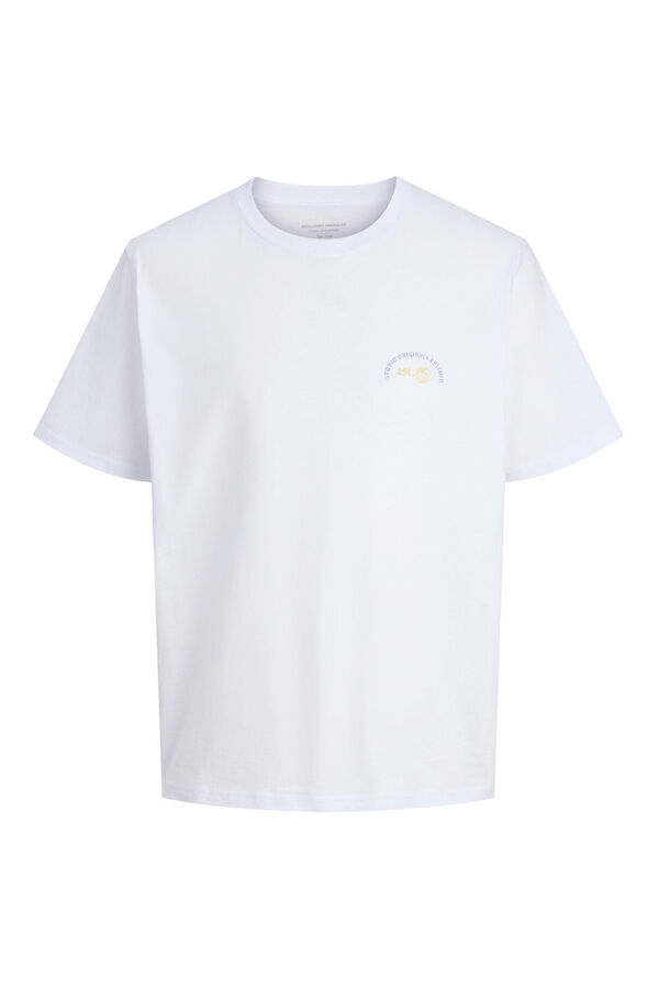 Jack & Jones T-shirt com estampa traseira  branco