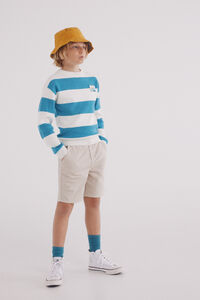Springfield Kids Bermudas calças chino leves de menino