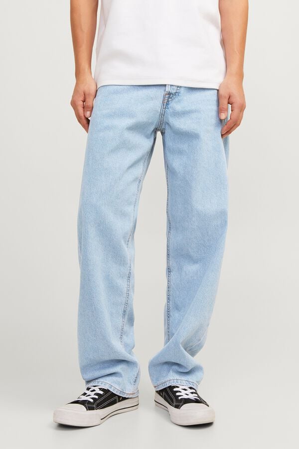 Jack & Jones Jeans loose cinco bolsos azul