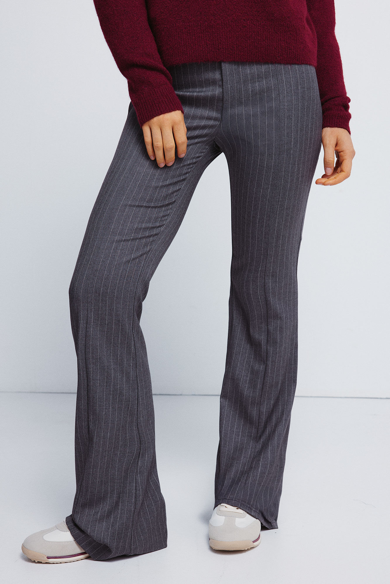 Springfield Pantalones rayas flare