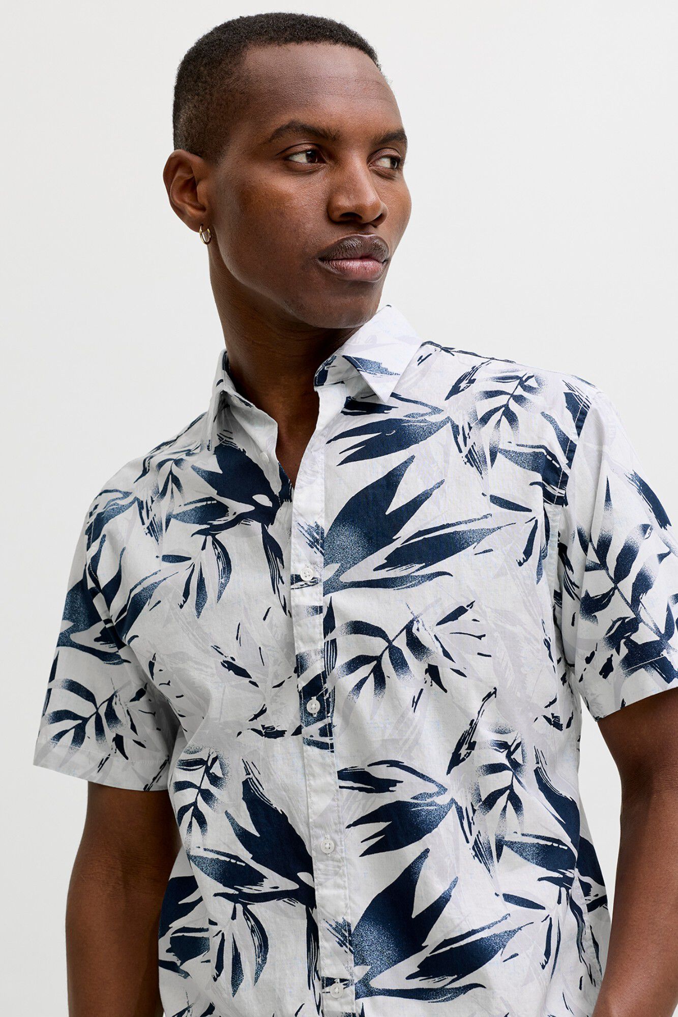 Jack & Jones Camisa regular fit estampada