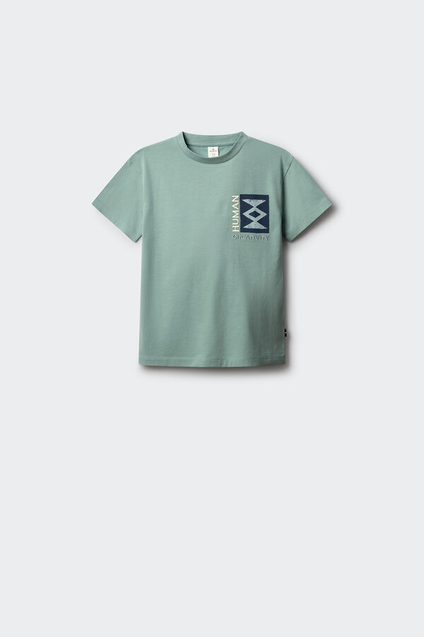 Springfield Kids T-shirt manga curta Creativity para menino azul