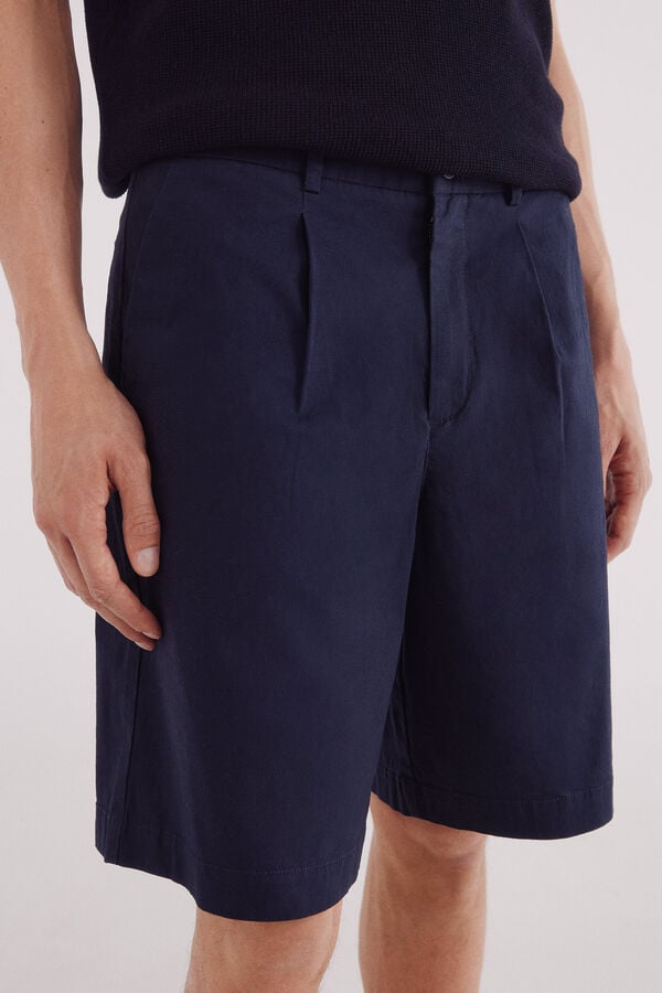 Springfield Light comfort Bermuda shorts blue