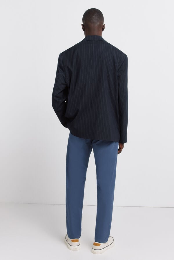 Springfield Cal&ccedil;as chino estrutura comfort slim fit azul