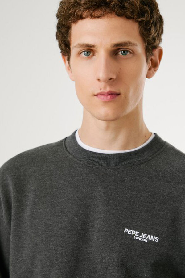 Pepe Jeans Sweatshirt Terry cinzento