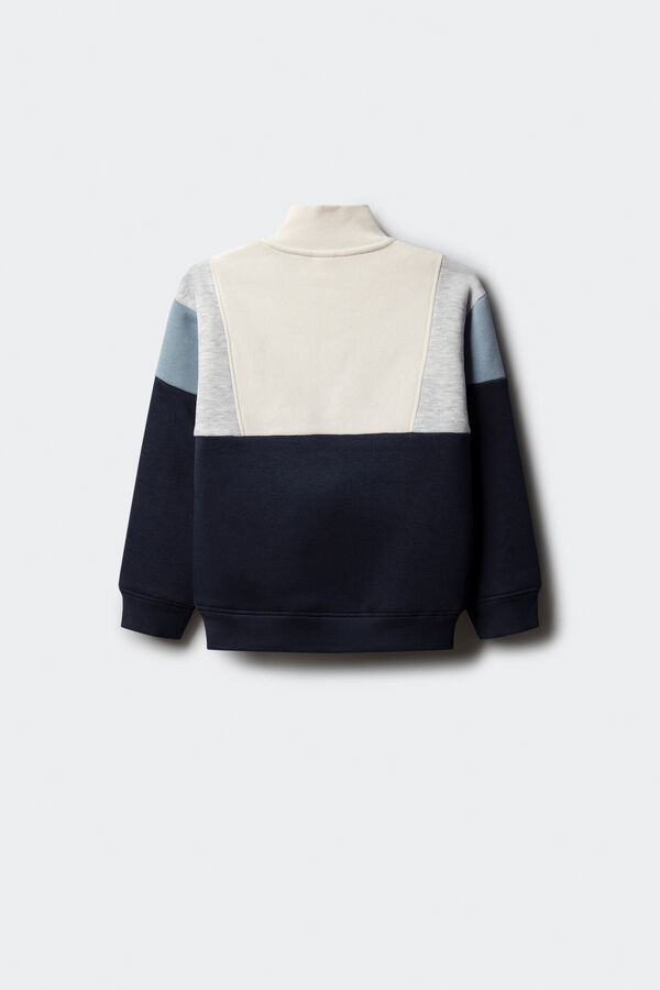 Springfield Kids Moletom Trucker Sweatshirt azul