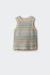 Springfield Kids Top de malha para menina verde