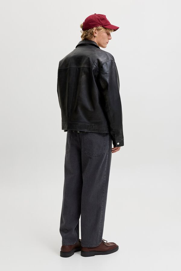 Jack & Jones Jeans loose 5 bolsos preto