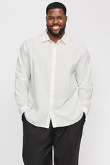 Jack & Jones PLUS Camisa slim fit PLUS branco