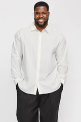 Jack & Jones PLUS Camisa slim fit PLUS branco