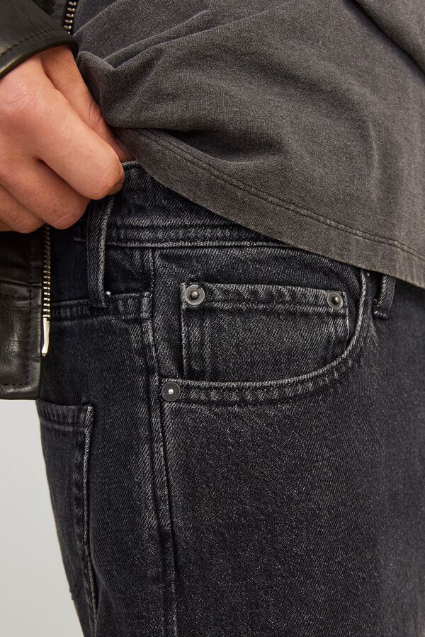 Jack & Jones Jeans loose cinco bolsos preto