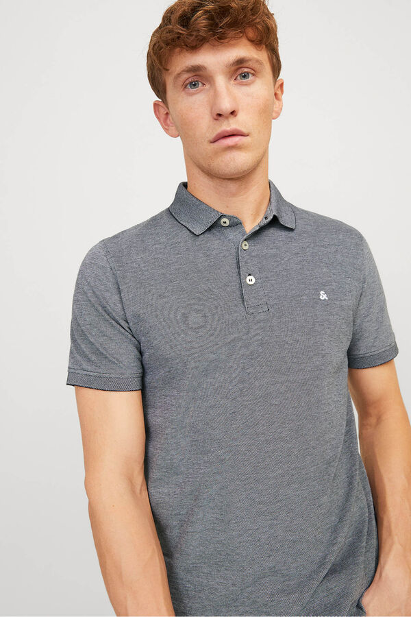 Jack & Jones Polo slim fit cinzento