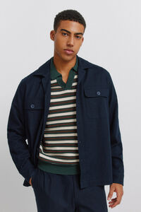 Springfield Sobrecamisa algod&oacute;n slub