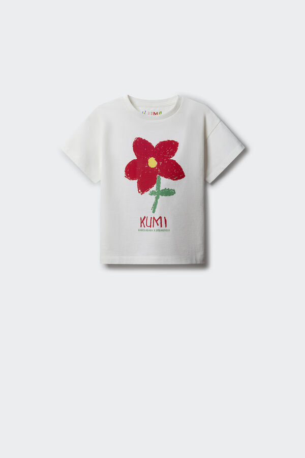 Springfield Kids T-shirt KUMI Flor rosa