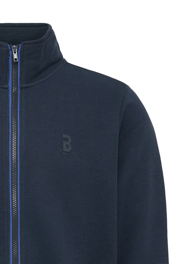 Blend PLUS Sweatshirt piqu&eacute; Plus azul