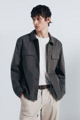 Springfield Sobrecamisa algodão bege