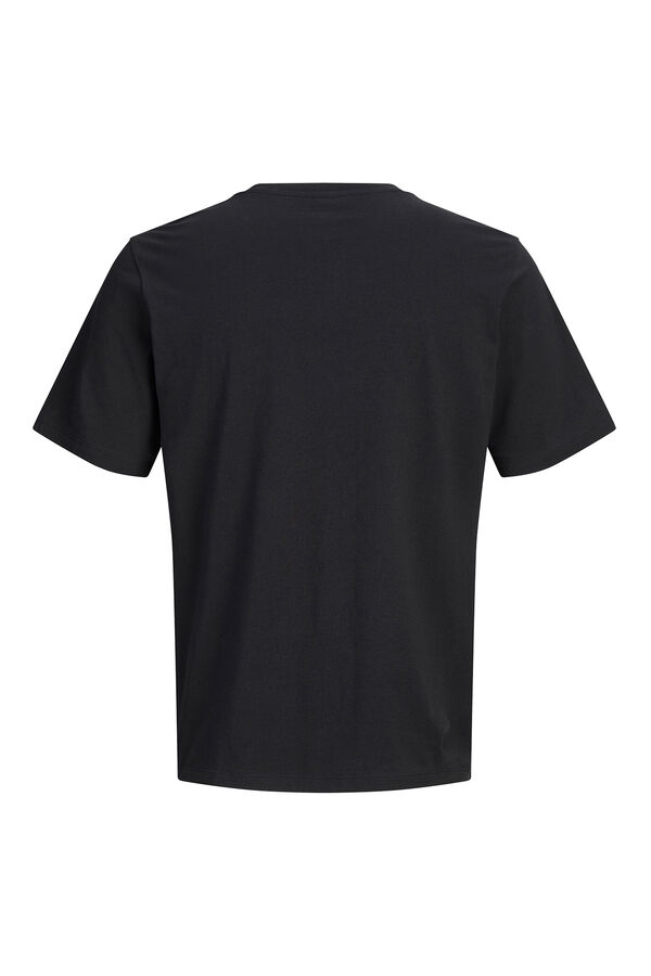 Jack & Jones PLUS Cotton short sleeve T-shirt black