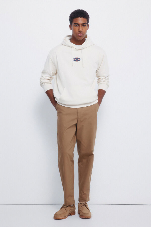 Springfield Sweatshirt com capuz Capuz branco