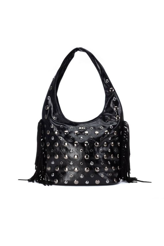 Bolso hombro tachuelas
