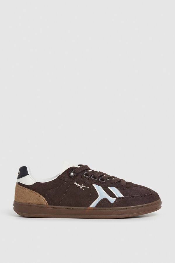 Pepe Jeans Camurça Cupsole de camurça castanho