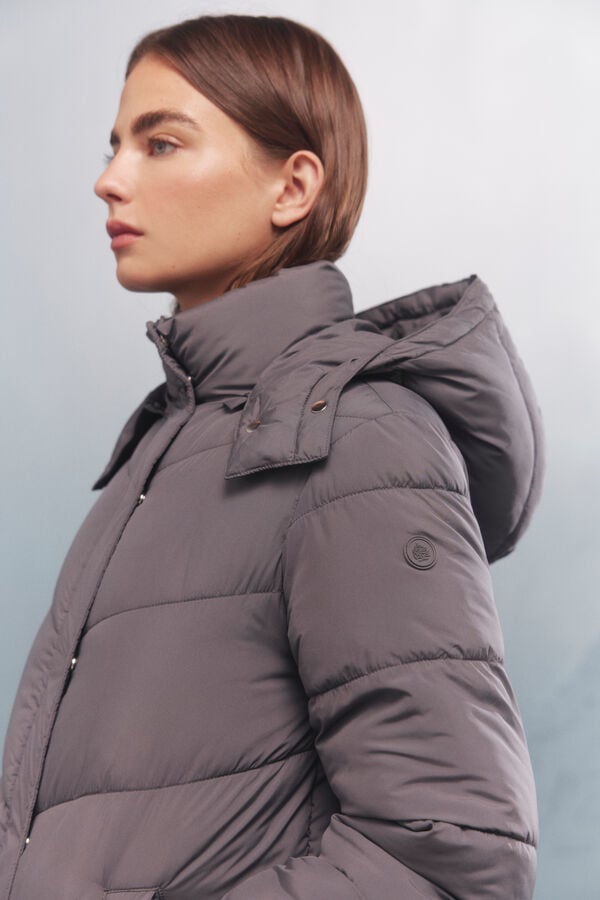 Springfield Casaco acolchoada Sorona Aura cinzento