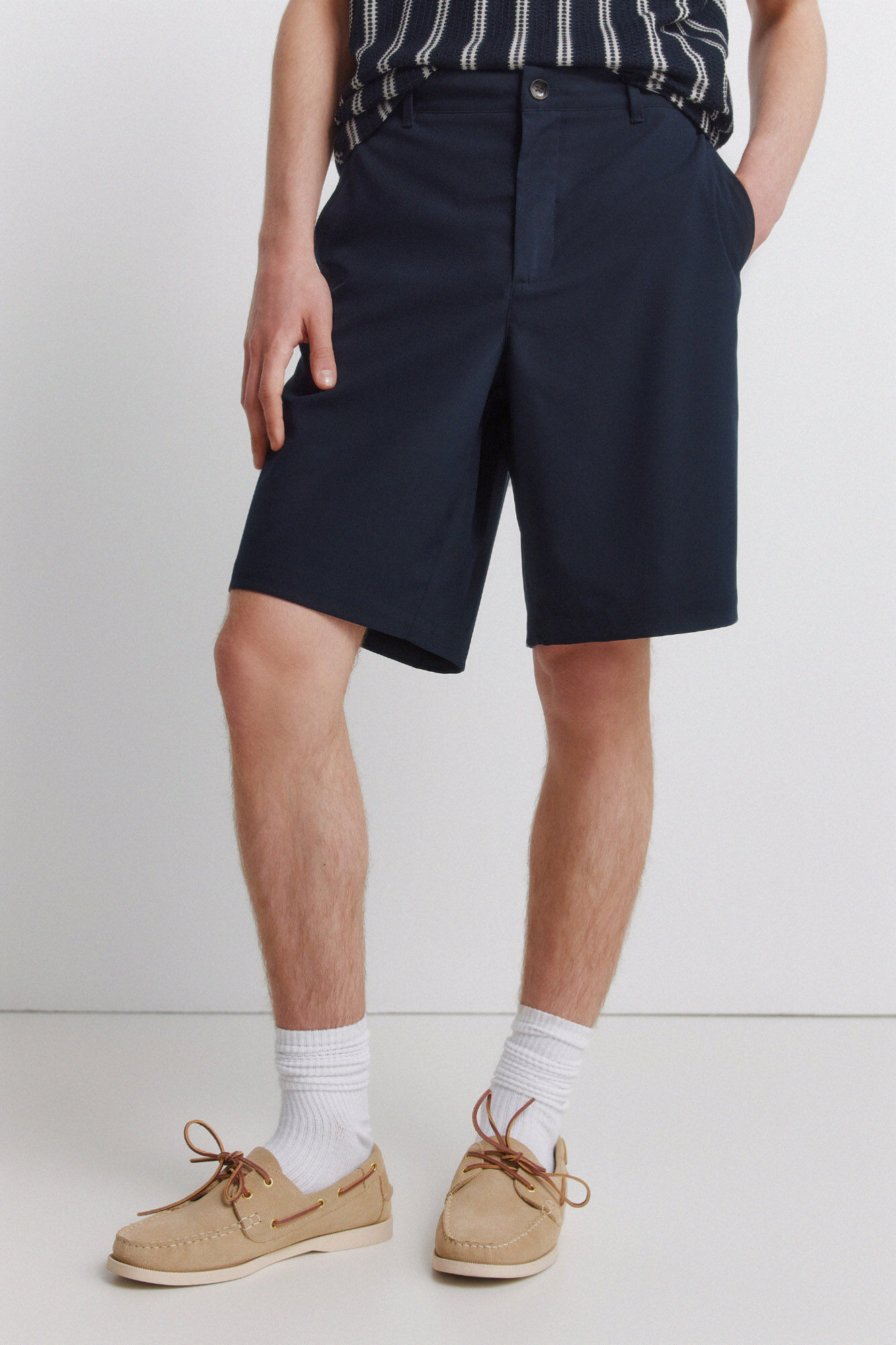 Springfield Bermudas larga wide & relaxed fit