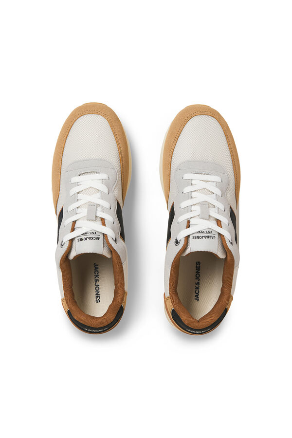 Jack & Jones t&ecirc;nis esportivos de tecido de malha cru