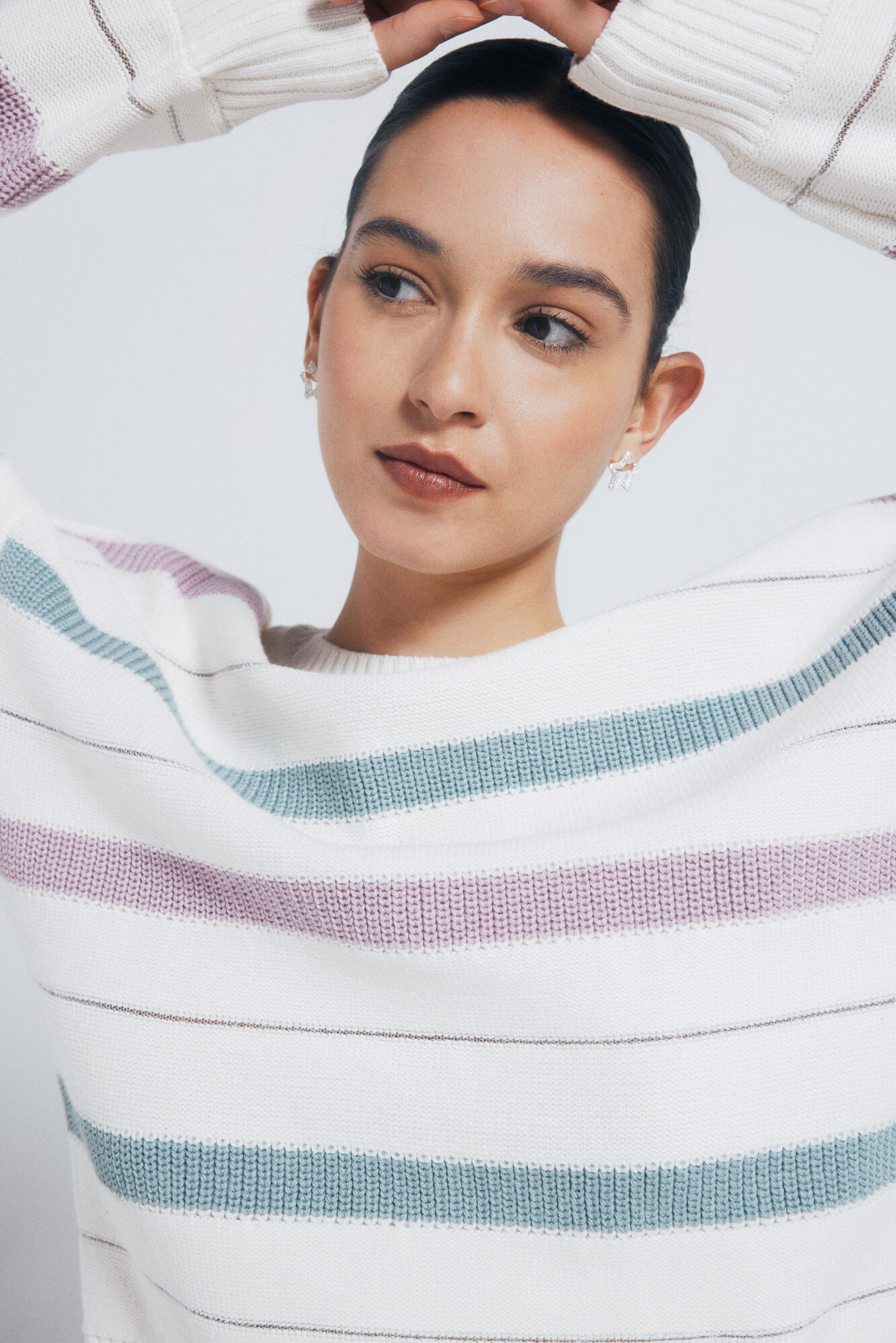 Springfield Jersey rayas lurex