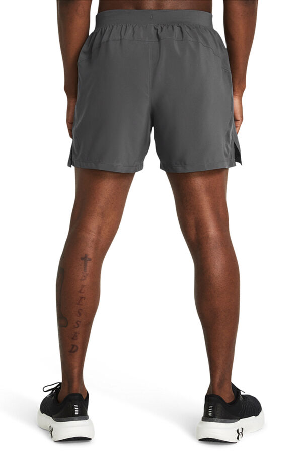 Under Armour shorts masculinos cinzento