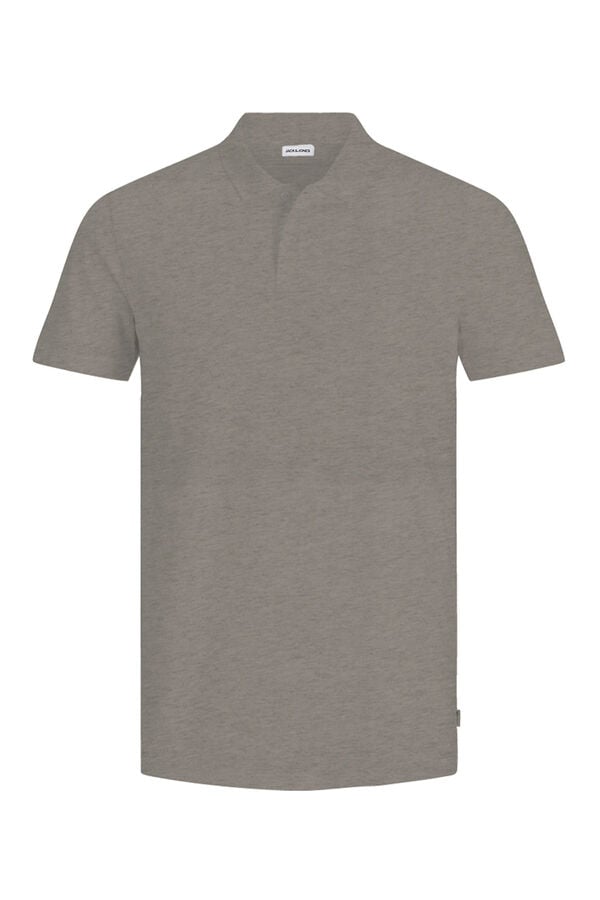 Jack & Jones Polo de malha regular fit cru