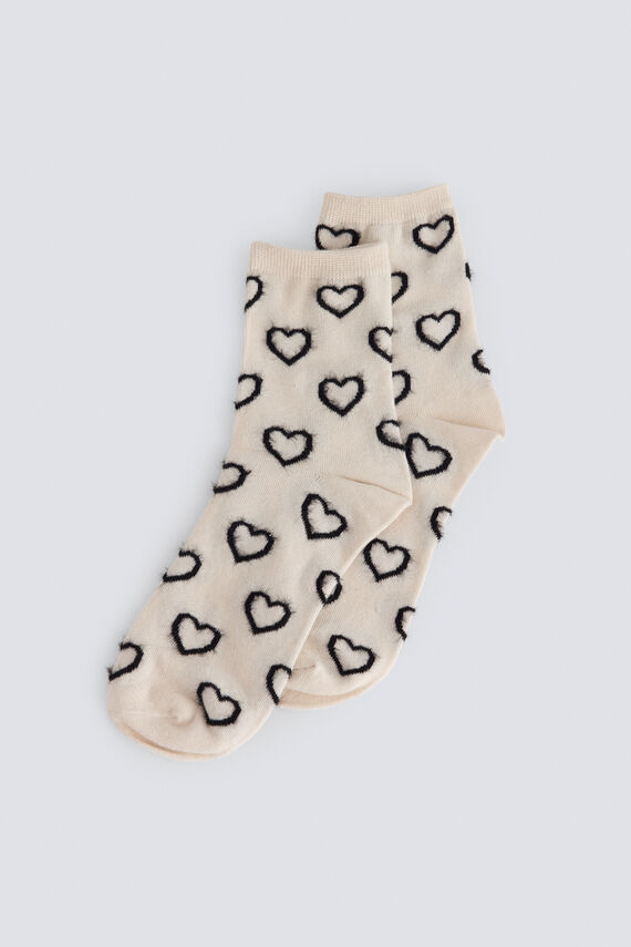 Calcetines corazones