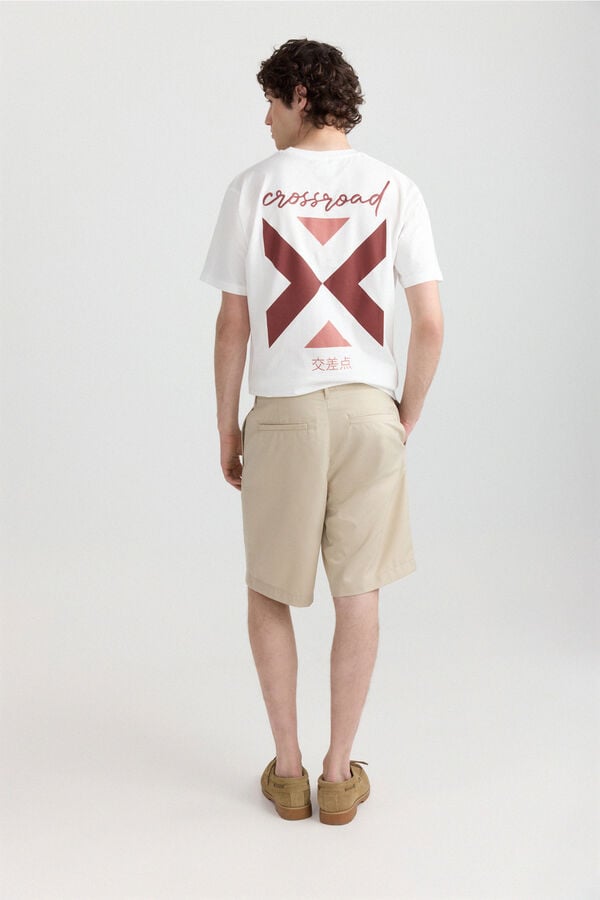 Springfield Bermuda relaxed fit bege
