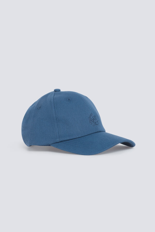 Springfield Bon&eacute; b&aacute;sico logo em relevo Springfield azul