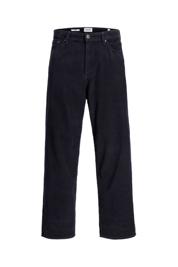 Jack & Jones Pantalones de corte ancho azul