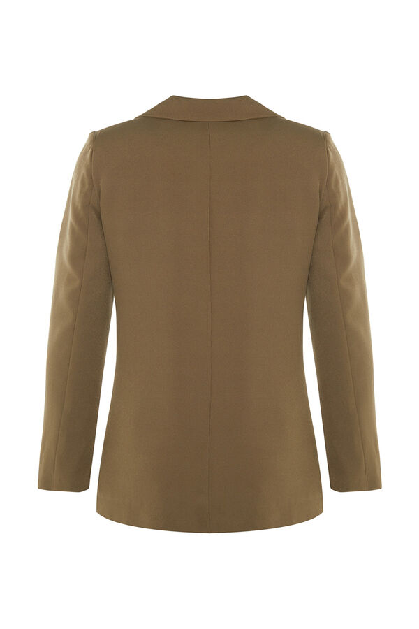 Trendyol Blazer de trespassado bege